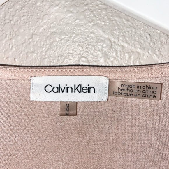 Calvin Klein Baby Pink Blouse - Picture 4 of 4